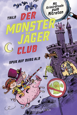 Buchcover von Der Monsterjäger-Club 2 – Spuk auf Burg Alb: Mit Krimirätseln zum Mitraten