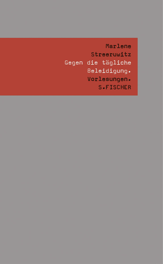 Buchcover von Gegen die tägliche Beleidigung.: Vorlesungen.