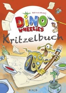 Buchcover von Dino Wheelies - Doodle Book