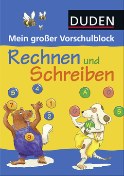 Buchcover von Duden: Mein großer Vorschulblock - Rechnen und Schreiben