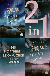 Buchcover von Genau jetzt mit dir / Genau hier bei dir - Zwei Romane in einem Band von Tine Nell