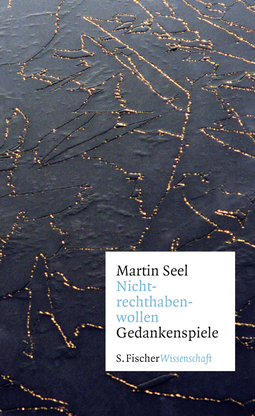 Buchcover von Nichtrechthabenwollen: Gedankenspiele von Martin Seel