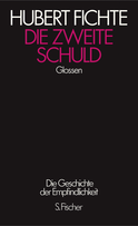 Buchcover von Die zweite Schuld: Glossen von Hubert Fichte