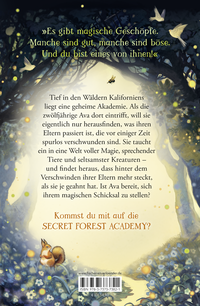 Zusatzmaterial 9783737373821 U4 von Secret Forest Academy - Ava's Destiny (vol. 1) von Tina Stein