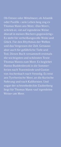 Zusatzmaterial KL 978 3 10 397687 8 vorne von Mit Thomas Mann am Meer von Thomas Mann