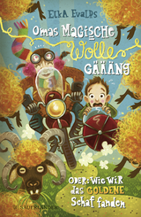 Buchcover von Omas magische Wolle-Gäääng oder Wie wir das goldene Schaf fanden von Sandra Knuffinke