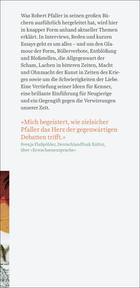 Zusatzmaterial KL 978 3 10 397758 5 vorne von Klare Striche zu wunden Punkten von Robert Pfaller