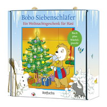Buchcover von Bobo Siebenschläfer: Ein Weihnachtsgeschenk für Hasi