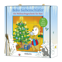 Buchcover von Bobo Siebenschläfer: Ein Weihnachtsgeschenk für Hasi