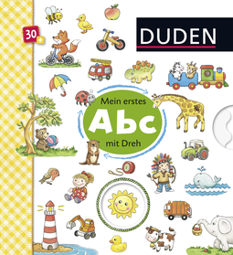 Buchcover von Duden 30+: Mein Abc mit Dreh: Bilder raten - Wörter lernen mit Drehscheibe