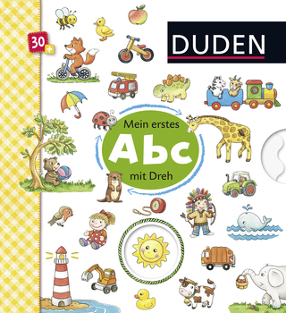 Buchcover von Duden 30+: Mein Abc mit Dreh: Bilder raten - Wörter lernen mit Drehscheibe