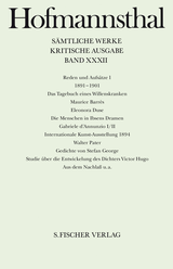Buchcover von Reden und Aufsätze 1: 1891-1901 von Hans-Georg Dewitz