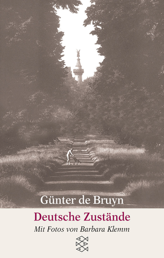 Buchcover von Deutsche Zustände: Über Erinnerungen und Tatsachen, Heimat und Literatur Essays