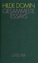 Buchcover von Gesammelte Essays von Hilde Domin