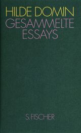Buchcover von Gesammelte Essays von Hilde Domin