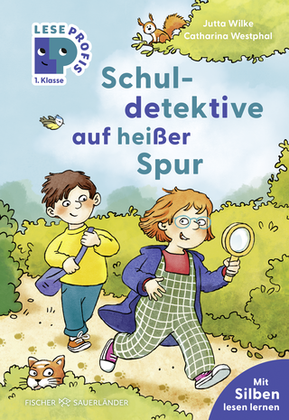Buchcover von Leseprofis – Silbe-für-Silbe: Schuldetektive auf heißer Spur, 1. Klasse