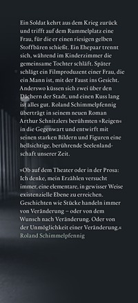 Zusatzmaterial KL 978 3 10 397054 8 vorne von Sie wartet, aber sie weiß nicht, auf wen: Roman von Roland Schimmelpfennig