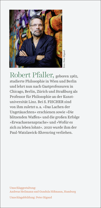 Zusatzmaterial KL 978 3 10 397758 5 hinten von Klare Striche zu wunden Punkten von Robert Pfaller