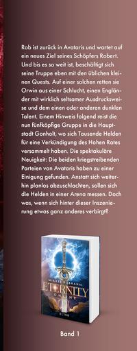 Zusatzmaterial KL 978 3 596 71165 9 vorne von Eternity Online 2 von Mikkel Robrahn