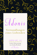 Buchcover von Verwandlungen eines Liebenden: Gedichte 1958 - 1971 von  Adonis