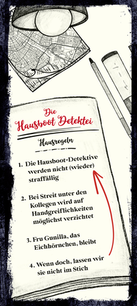Zusatzmaterial KL 978 3 596 70670 9 vorne von Die Hausboot-Detektei - Tödlicher Genuss: Kriminalroman von Amy Achterop