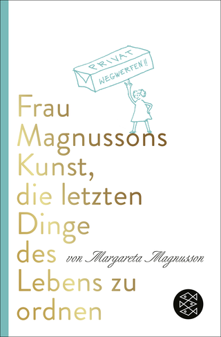 Buchcover von Frau Magnussons Kunst, die letzten Dinge des Lebens zu ordnen