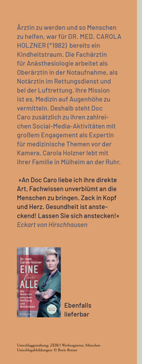 Zusatzmaterial KL 978 3 596 70827 7 hinten von Keine halben Sachen: Wie die Notaufnahme den Blick aufs Leben verändert von Dr. med. Carola Holzner