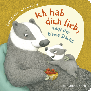 Buchcover von "I Love You", the Little Badger Says