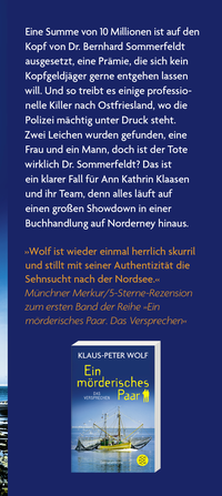 Zusatzmaterial KL 978 3 596 70864 2 vorne von Ein mörderisches Paar - Der Verdacht: Ostfriesenkrimi von Klaus-Peter Wolf