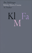 Buchcover von Kleist, Moos, Fasane von Ilse Aichinger