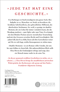 Zusatzmaterial 9783596711604 U4 von Dunkle Momente: Roman von Elisa Hoven