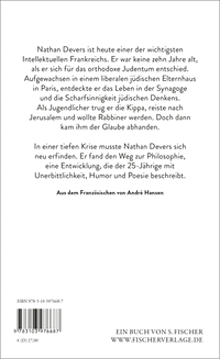 Zusatzmaterial 9783103976687 U4 von Gegen sich selbst denken von Nathan Devers