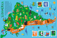 Zusatzmaterial PA 978 3 7373 5664 0 innen 013 von My Colourful Animal Atlas - Where Do Tiger, Bear and Elephant Live?: Wo wohnen Tiger, Bär und Elefant? von Nastja Holtfreter