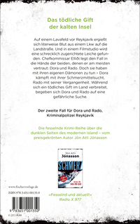 Zusatzmaterial 9783651001350 U4 von Gift: Ein Fall für Dora und Rado von Jón Atli Jónasson