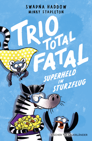 Buchcover von Trio total fatal: Superheld im Sturzflug