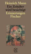 Buchcover von Ein Zeitalter wird besichtigt von Heinrich Mann