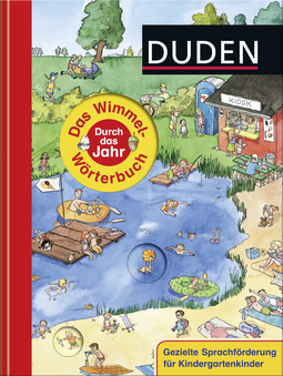 Buchcover von Duden: Das Wimmel-Wörterbuch - Durch das Jahr