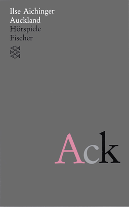 Buchcover von Auckland: Hörspiele von Ilse Aichinger