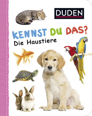 Buchcover von Duden 12+: Kennst du das? Die Haustiere: ab 12 Monaten