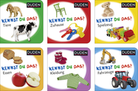 Zusatzmaterial PA 978 3 7373 3160 9 innen 001 von Duden 12+: Kennst du das? Meine bunte Kinderwelt (Würfel): 6 Mini-Bücher