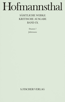 Buchcover von Dramen 7: Jedermann von Hugo von Hofmannsthal