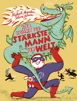 Buchcover von Hier kommt der stärkste Mann der Welt von Michael Augustin
