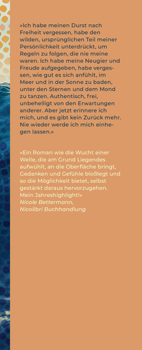 Zusatzmaterial KL 978 3 7587 0041 5 vorne von Über der Brandung von Franziska Jebens