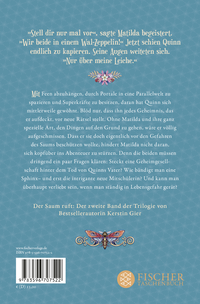 Zusatzmaterial 9783596707522 U4 von Vergissmeinnicht - Was bisher verloren war von Kerstin Gier