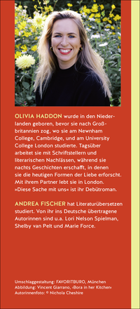 Zusatzmaterial KL 978 3 7587 0047 7 hinten von Diese Sache mit uns: Roman von Olivia Haddon