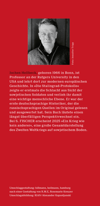 Zusatzmaterial KL 978 3 596 71130 7 hinten von Die Stalingrad-Protokolle: Sowjetische Augenzeugen berichten aus der Schlacht von Jochen Hellbeck