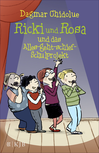 Buchcover von Ricki und Rosa und das Alles-geht-schief-Schulprojekt
