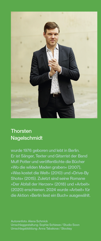 Zusatzmaterial KL 978 3 10 397108 8 hinten von Soledad: Roman von Thorsten Nagelschmidt