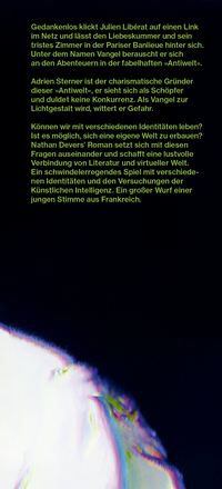 Zusatzmaterial KL 978 3 10 397537 6 vorne von Künstliche Beziehungen: Roman von Nathan Devers
