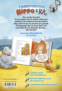 Zusatzmaterial 9783737372831 U4 von Animal Detectives Hippo & Ka: Löse die Bildrätsel auf jeder Seite von THiLO, Caroline Opheys